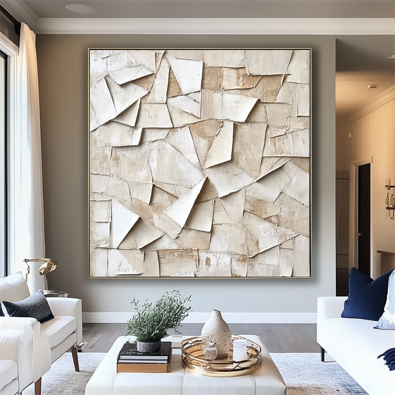 Fragmented Layers – Textured Art