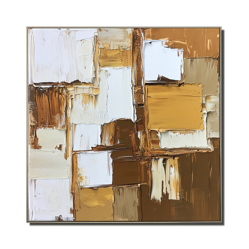 Golden Layers – Abstract Harmony