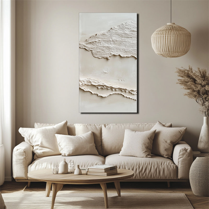 Serene Layers Diptych Art