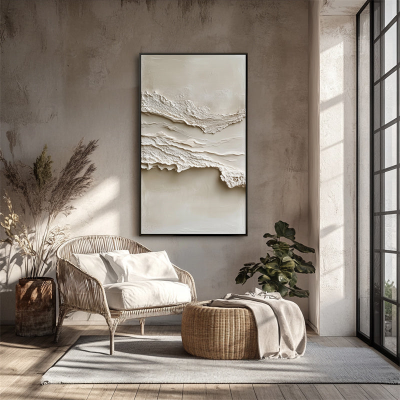 Serene Layers Diptych Art