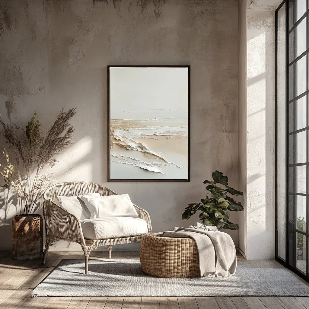 Waves of Tranquility Canvas Set-Dual-Sided Three-Dimensional Natural Flowing Abstract Texture Wall Art - artextured