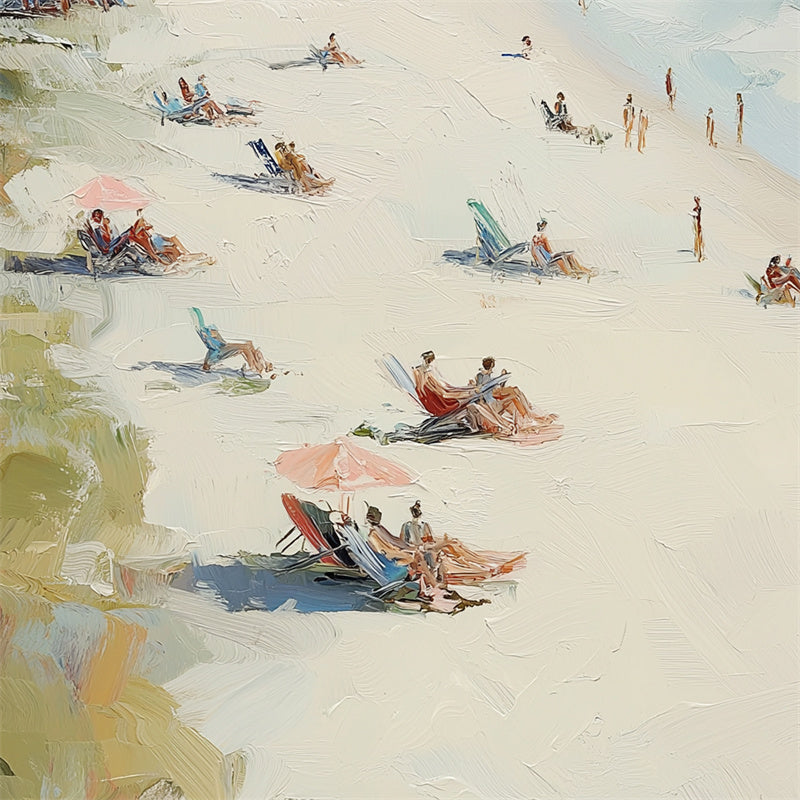 Coastal Serenity - Beach Scene
