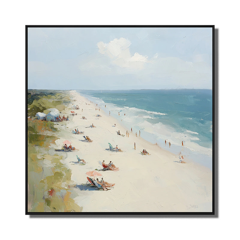 Coastal Serenity - Beach Scene