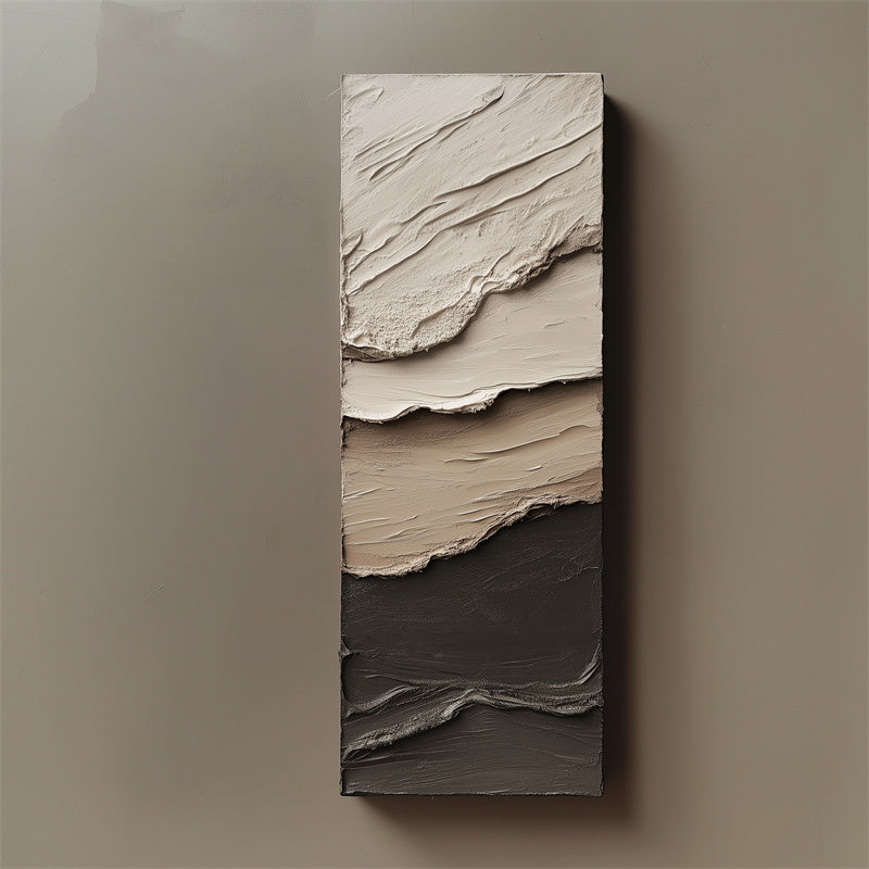 Textured Earth Tones Canvas