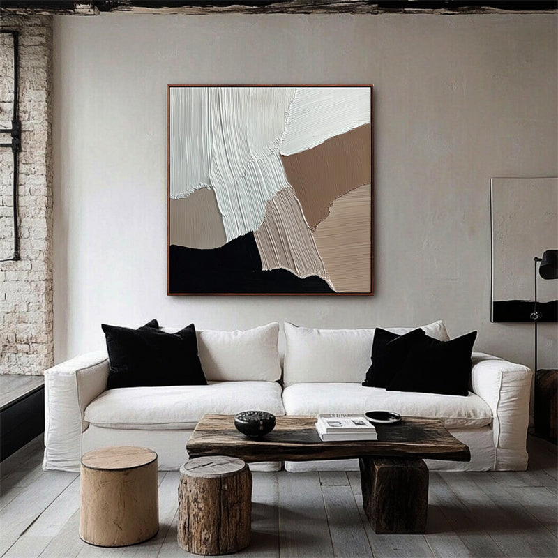 Abstract Harmony: Textured Layers