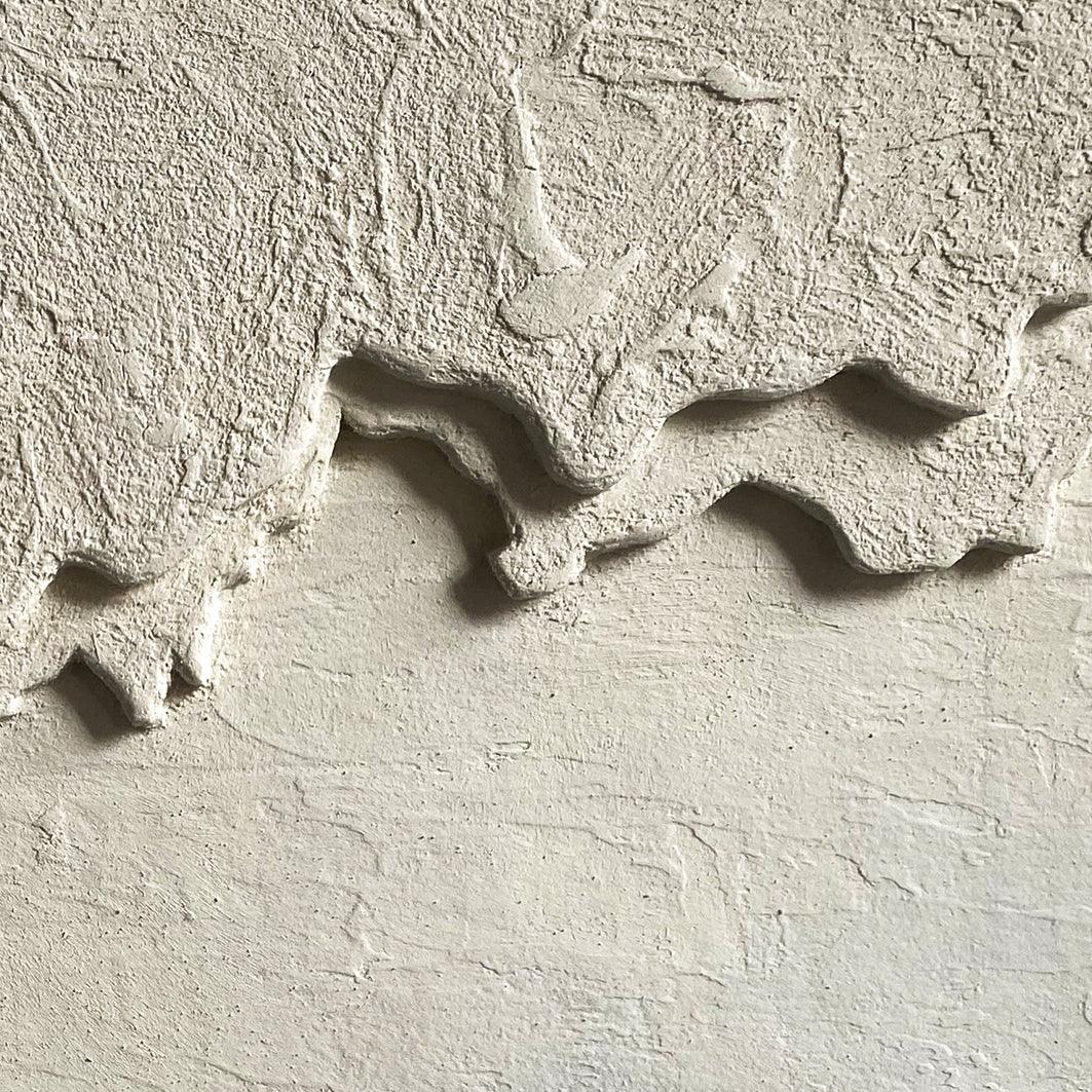 Eclipsed Radiance-Abstract Texture Relief Wall Art for Modern Living Room or Bedroom Decoration - artextured