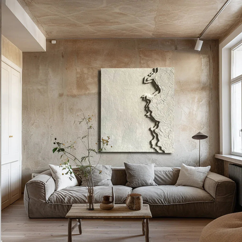 Eclipsed Radiance-Abstract Texture Relief Wall Art for Modern Living Room or Bedroom Decoration - artextured