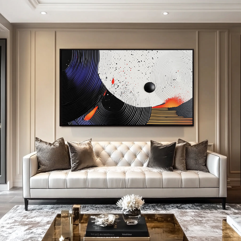 Cosmic Motion: 3D Abstract Art