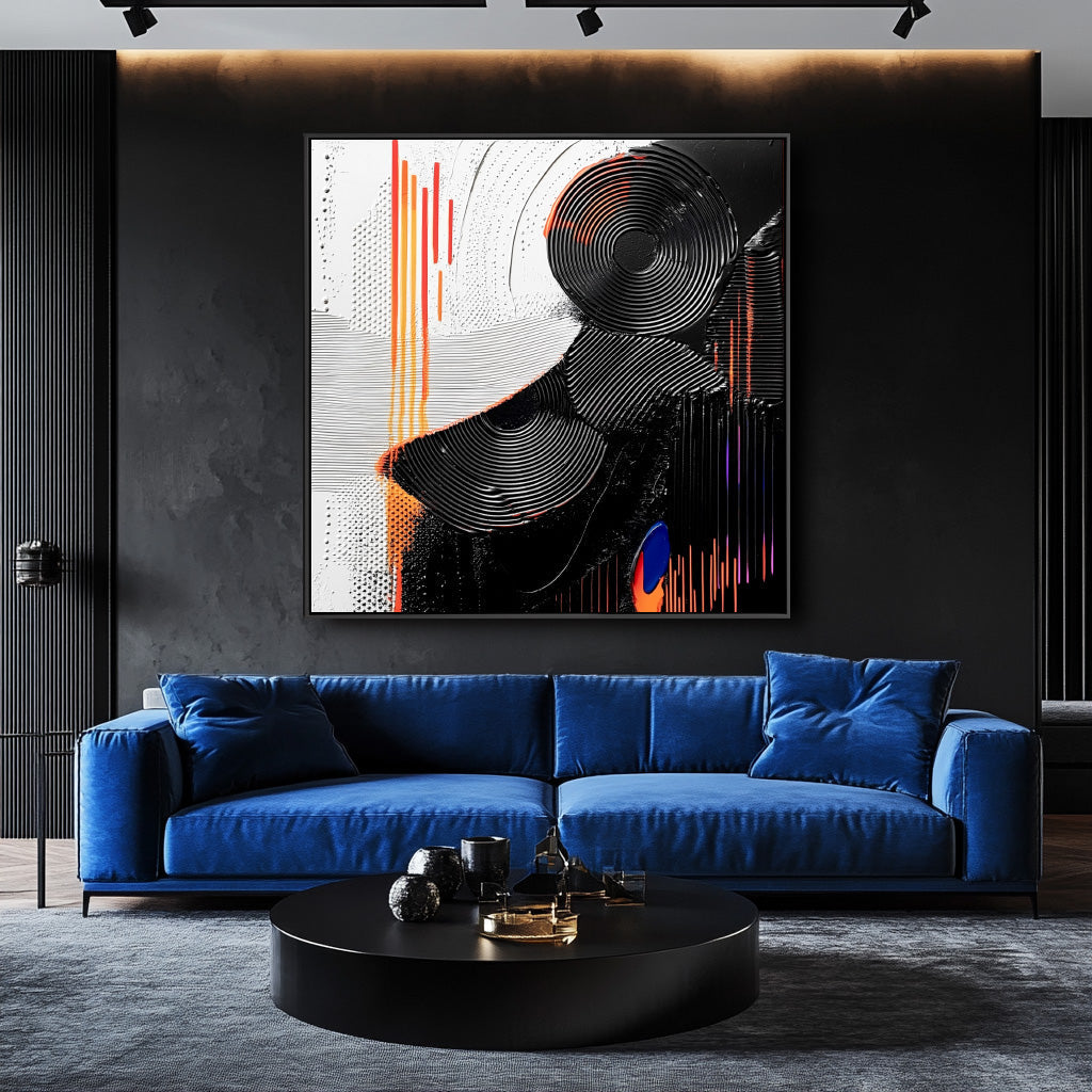 Vivid Rhythm: Abstract Energy