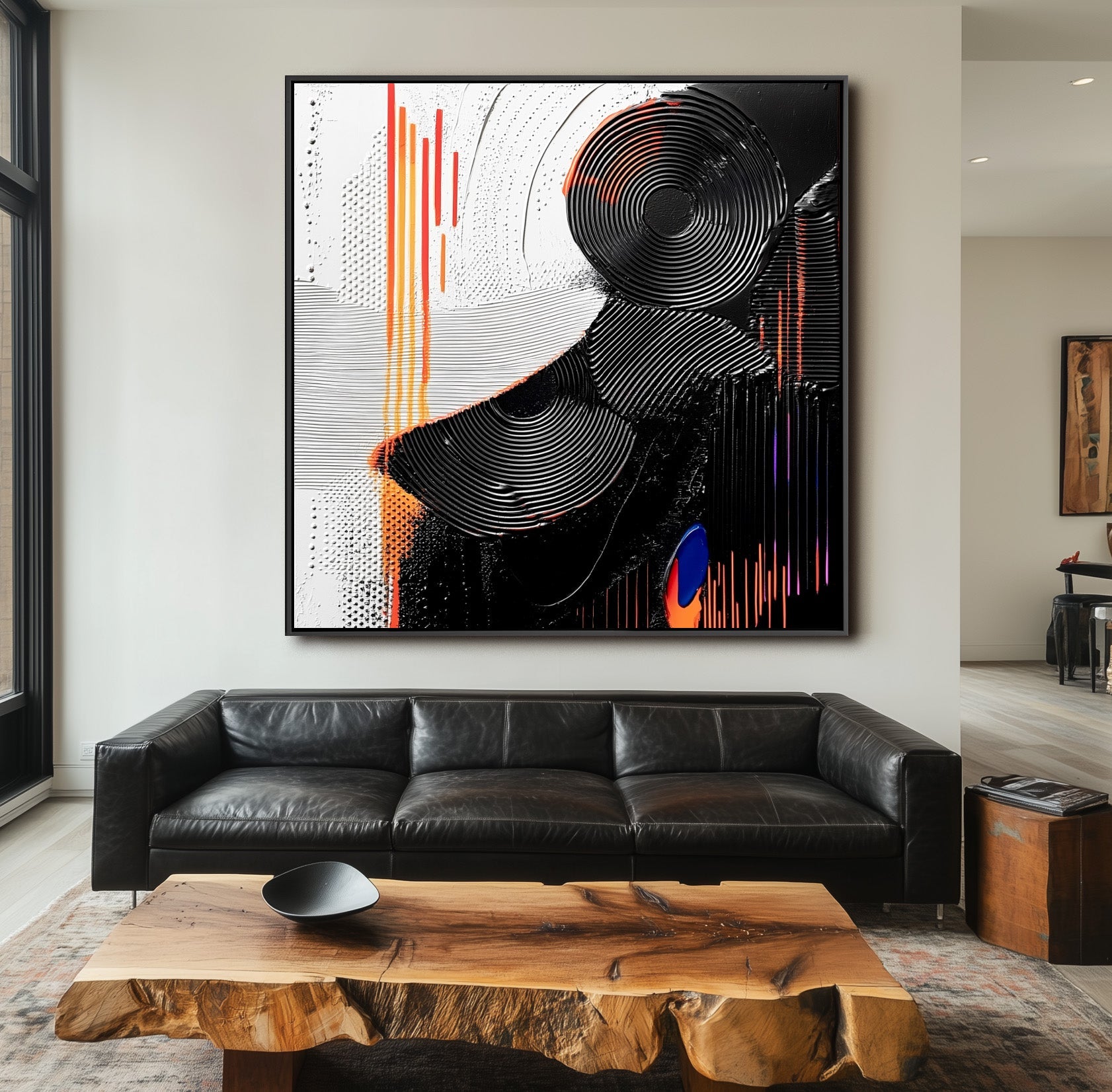 Vivid Rhythm: Abstract Energy