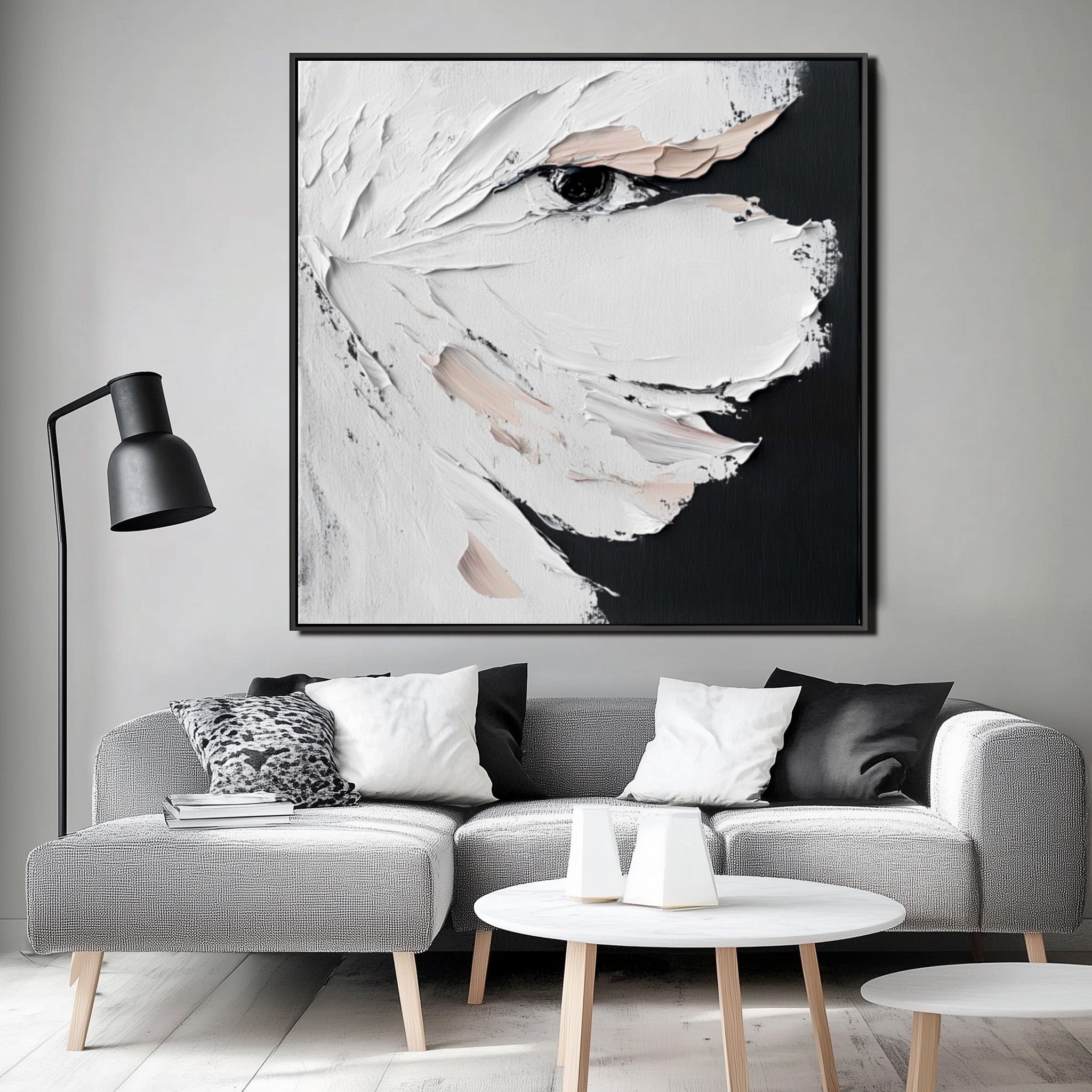 Veiled Reflection - Canvas Art