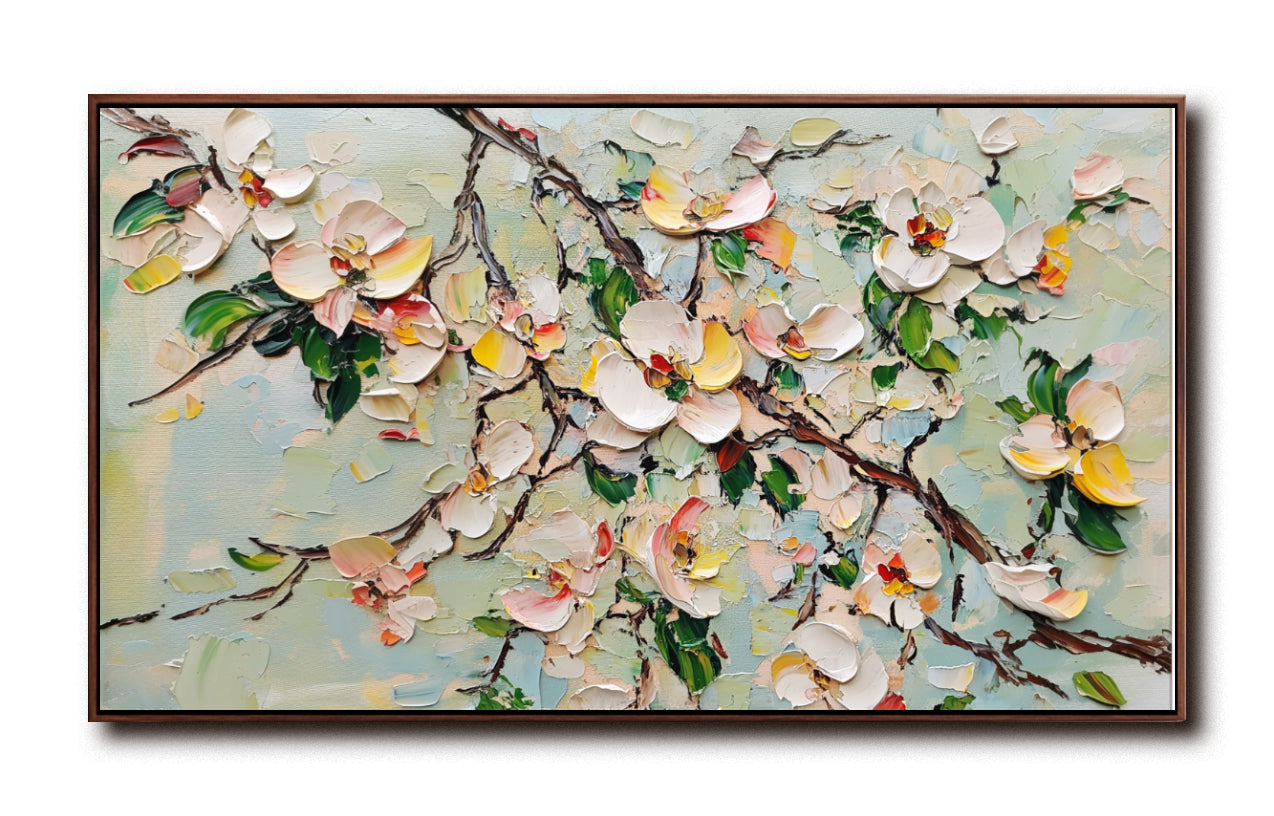 Blooming Serenity Canvas Art