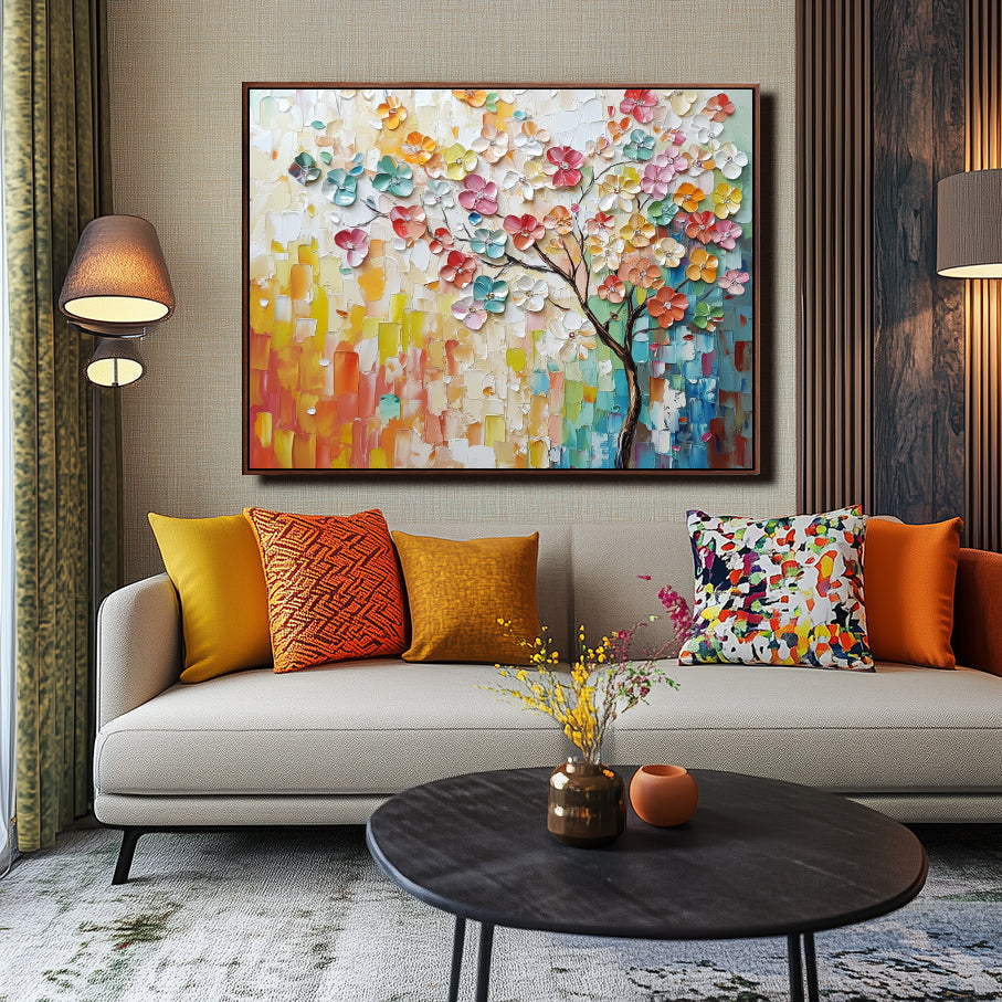 Colorful Blooming Blossom Art