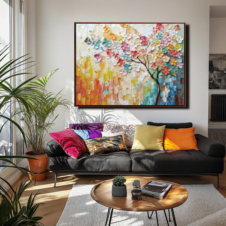 Colorful Blooming Blossom Art