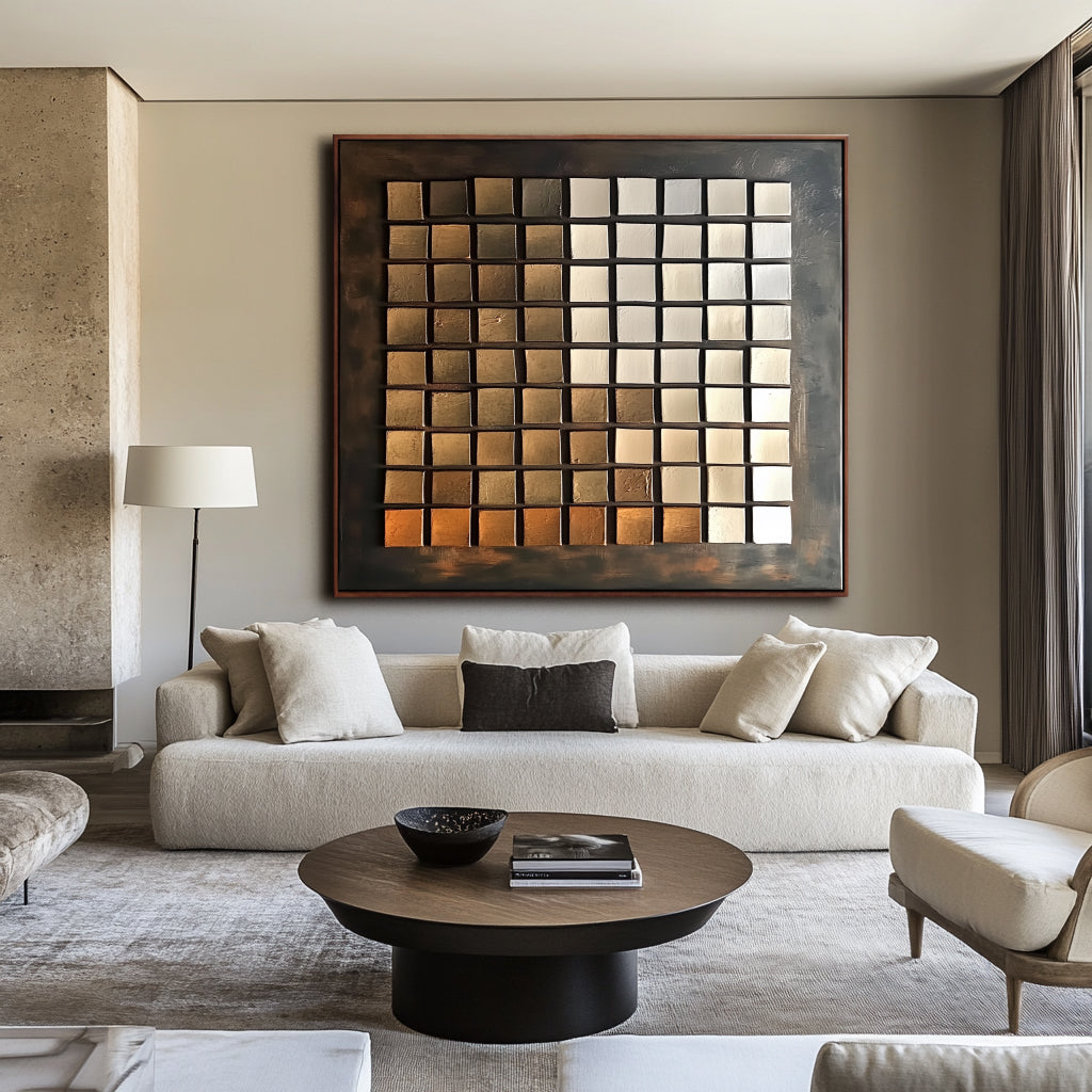 Ethereal Bronze Mosaic