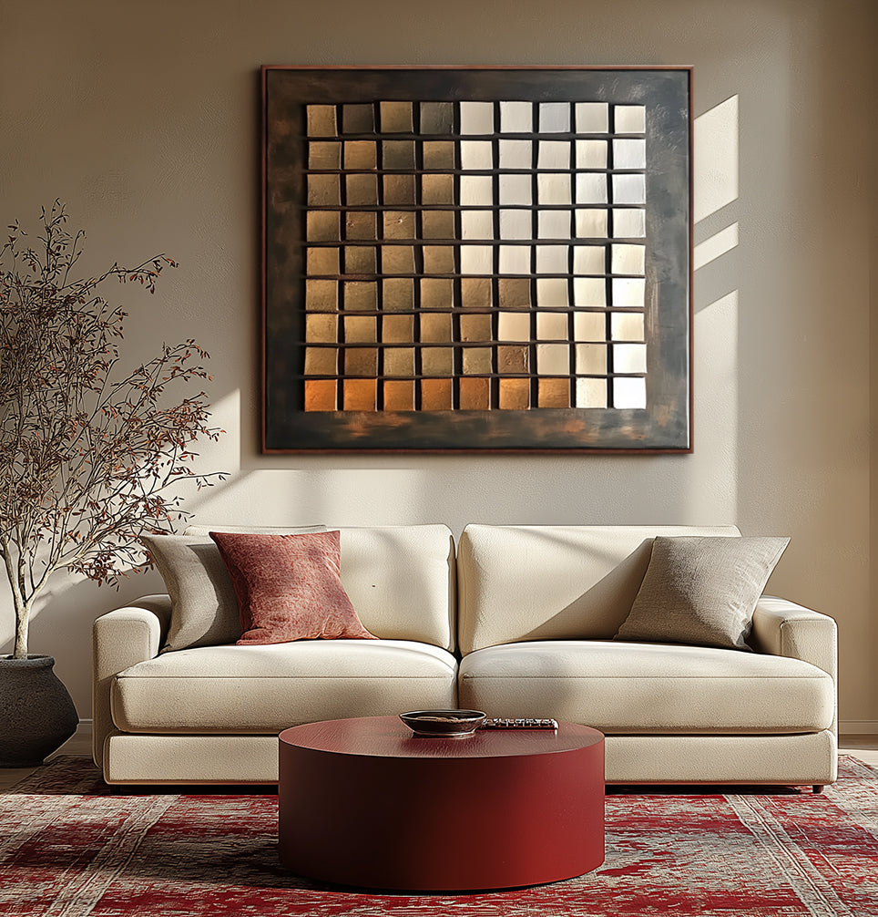 Ethereal Bronze Mosaic