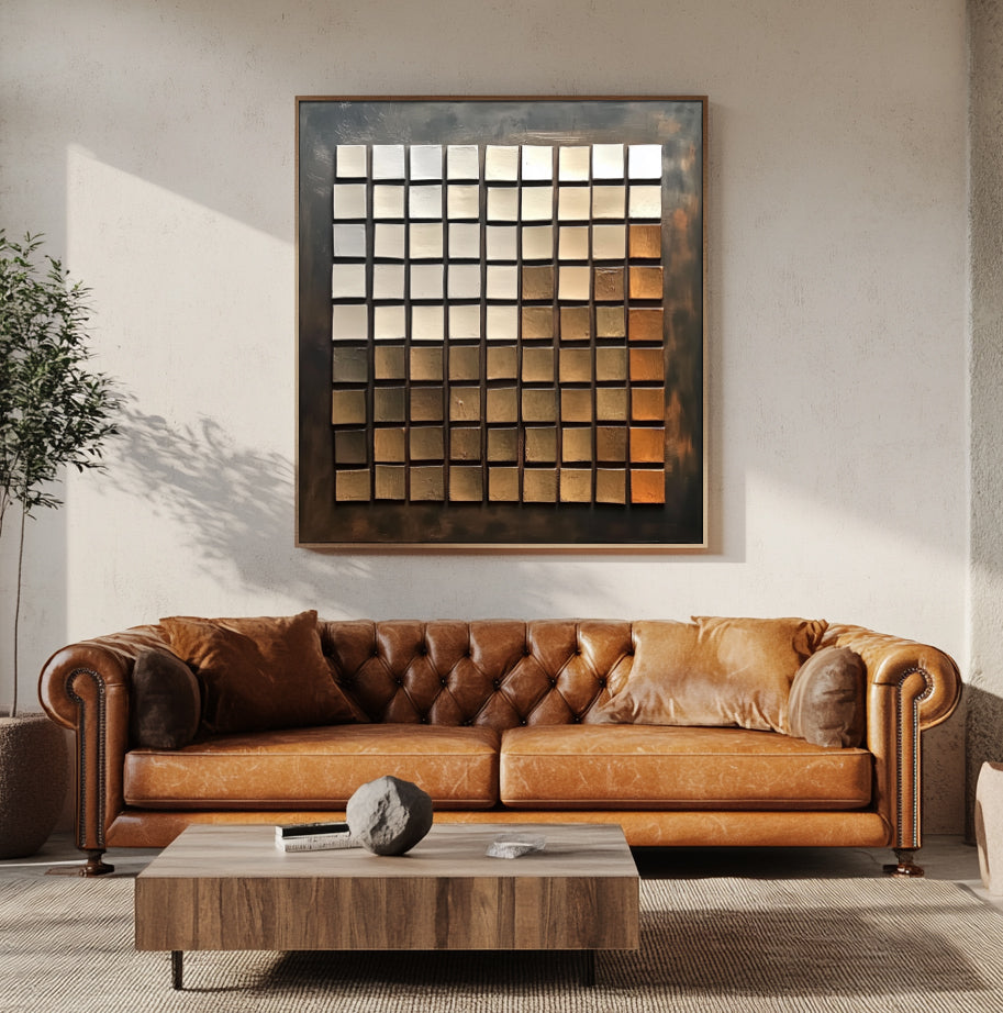 Ethereal Bronze Mosaic