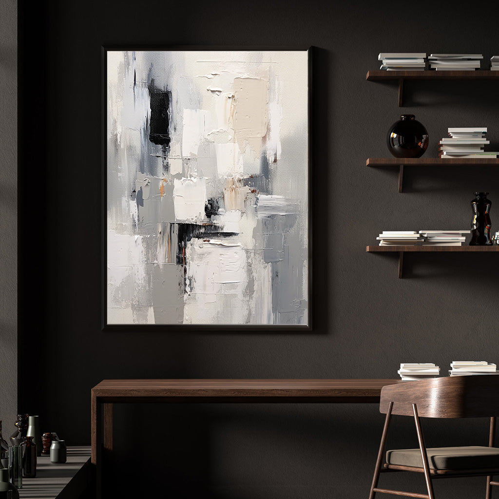 Urban Echo Abstract Canvas