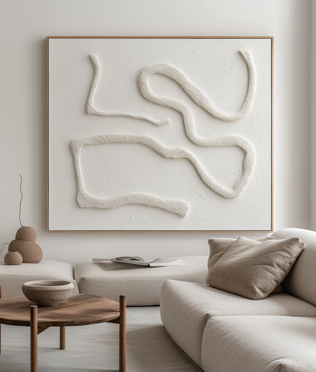 Serenity in Sculpted Lines