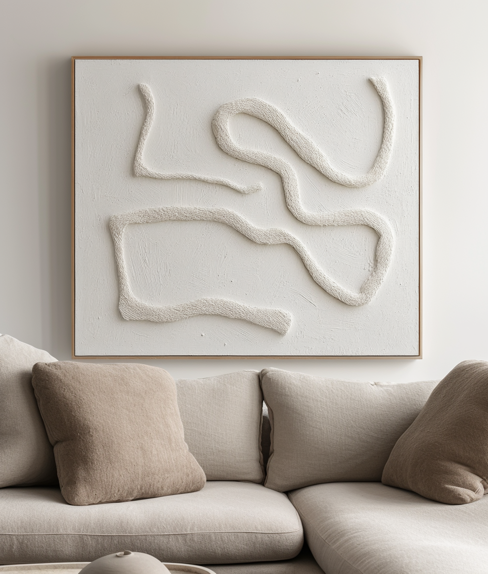 Serenity in Sculpted Lines