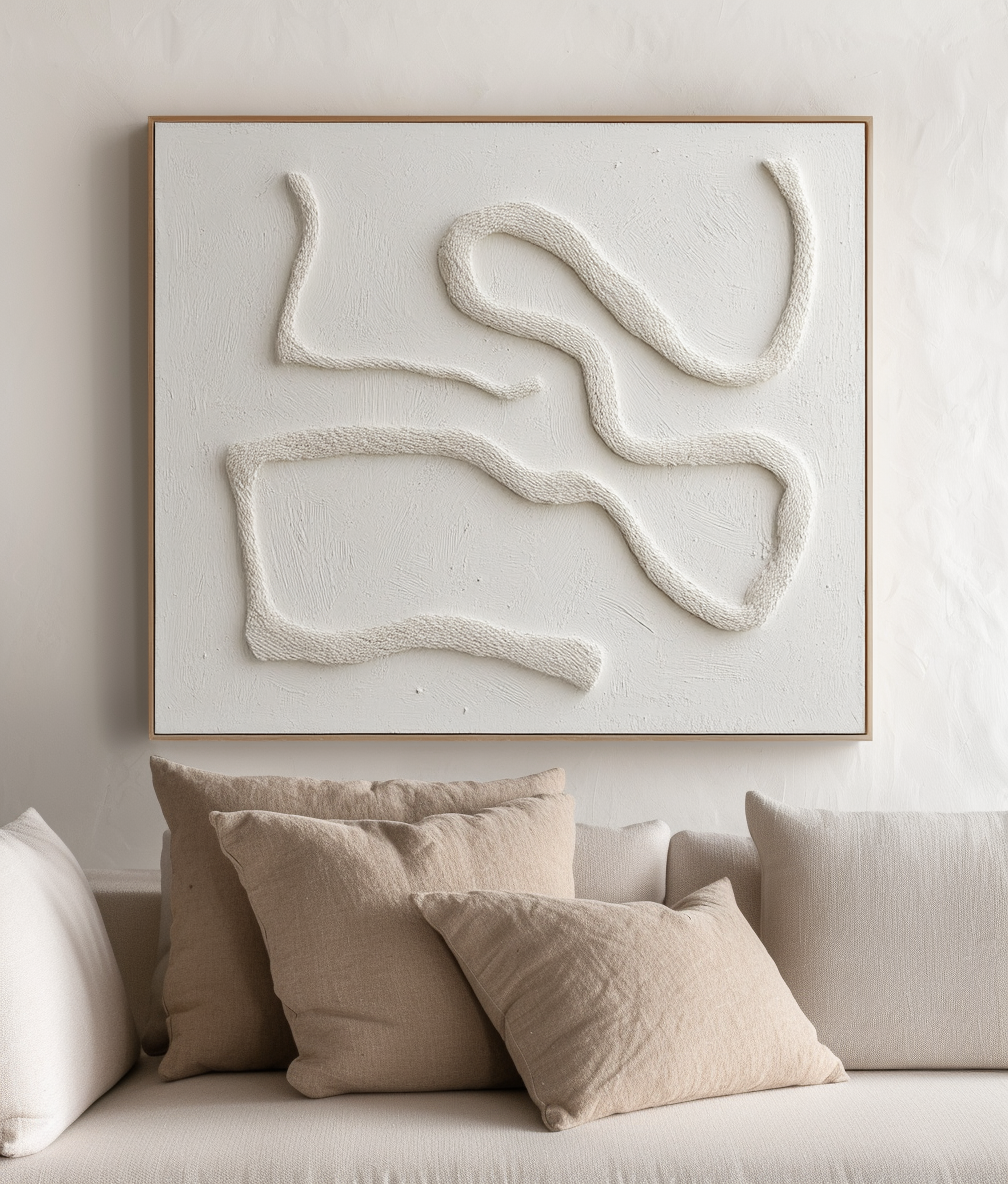 Serenity in Sculpted Lines
