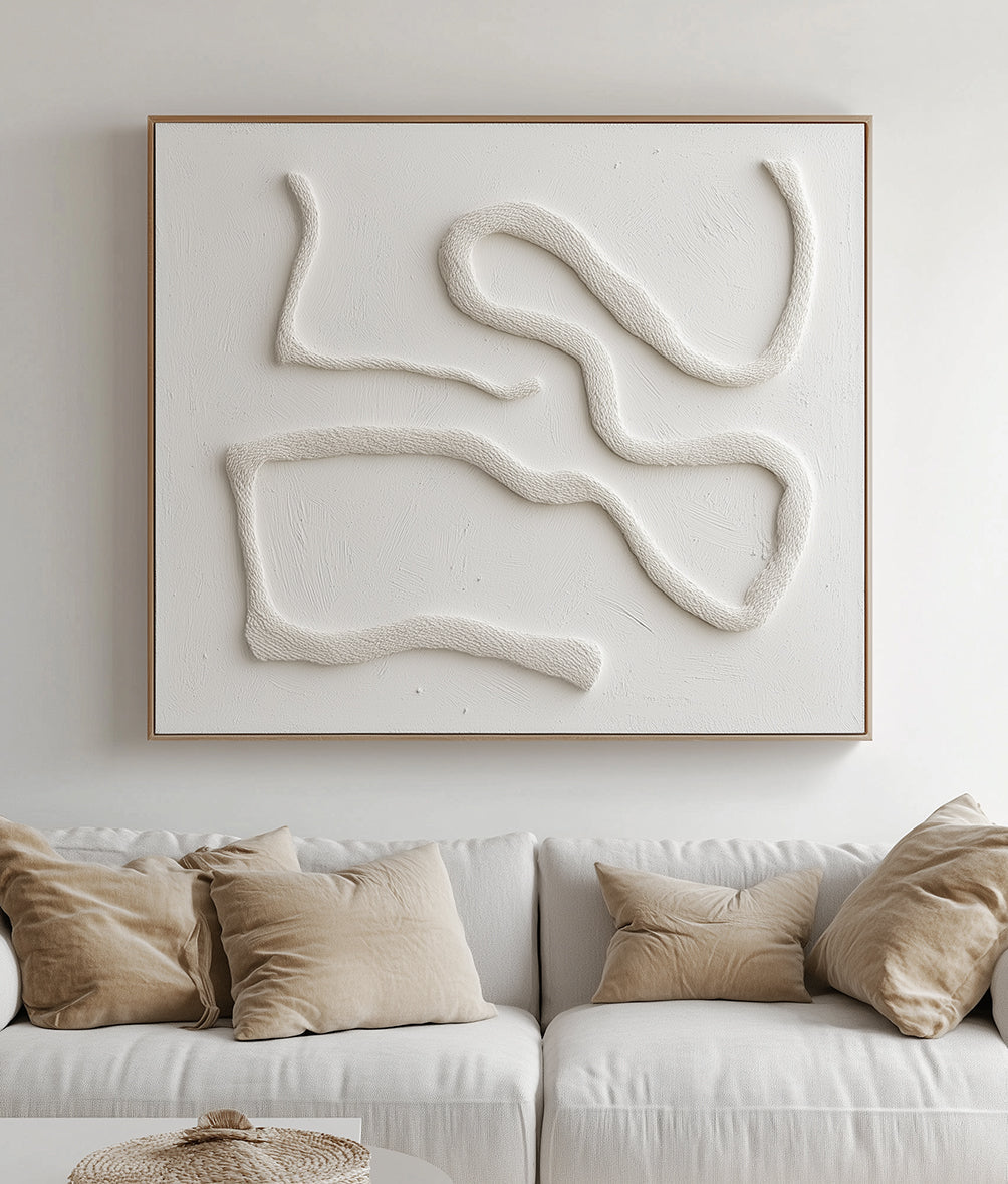 Serenity in Sculpted Lines