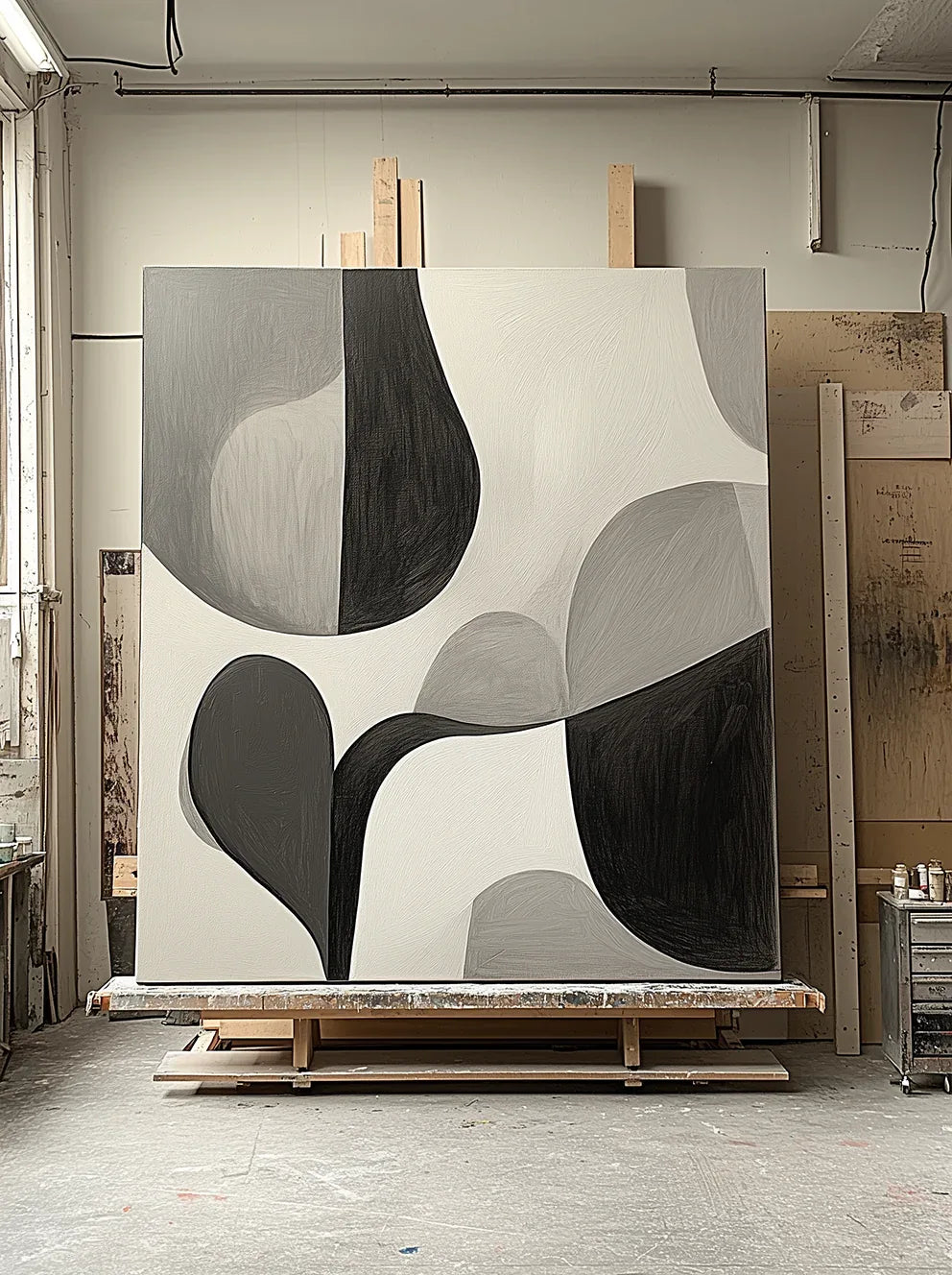 Echoes of Silence - Minimalist Abstract Canvas Art - artextured