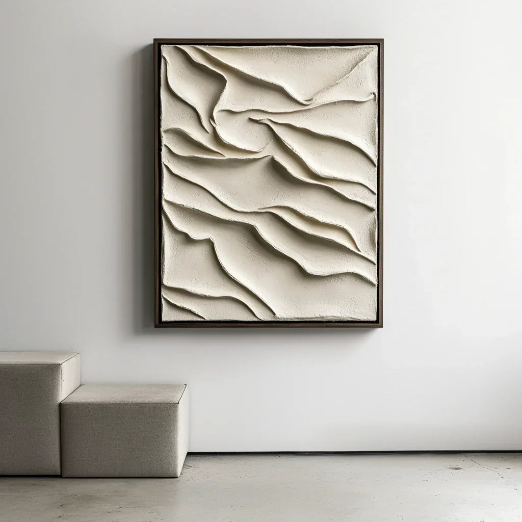 Desert Abstract Painting - Dune Memory - artextured