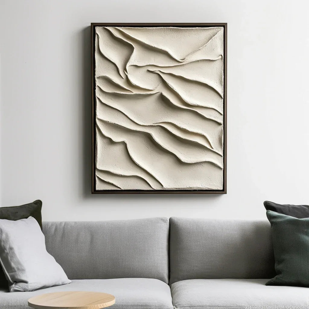 Desert Abstract Painting - Dune Memory - artextured