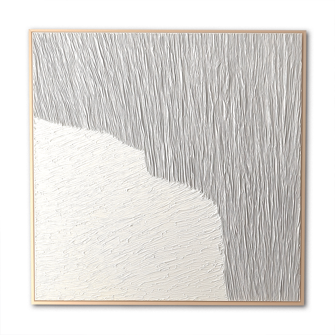 Vertical Abstract Wall Art - Silent Divide
