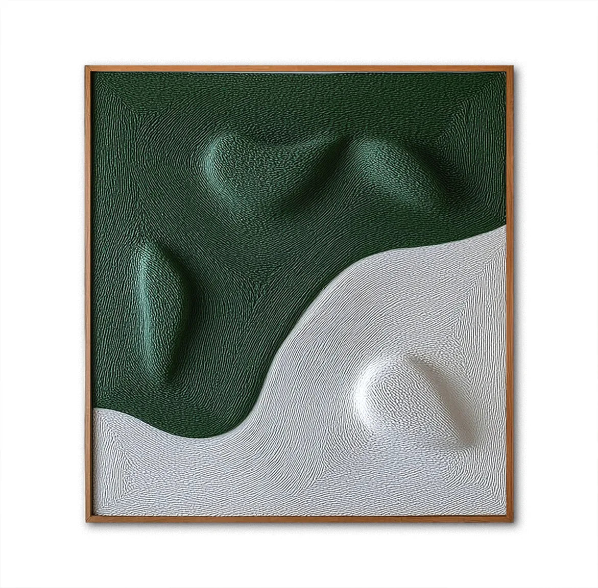 Topographic Textured Abstract Painting - Contour Drift - artextured