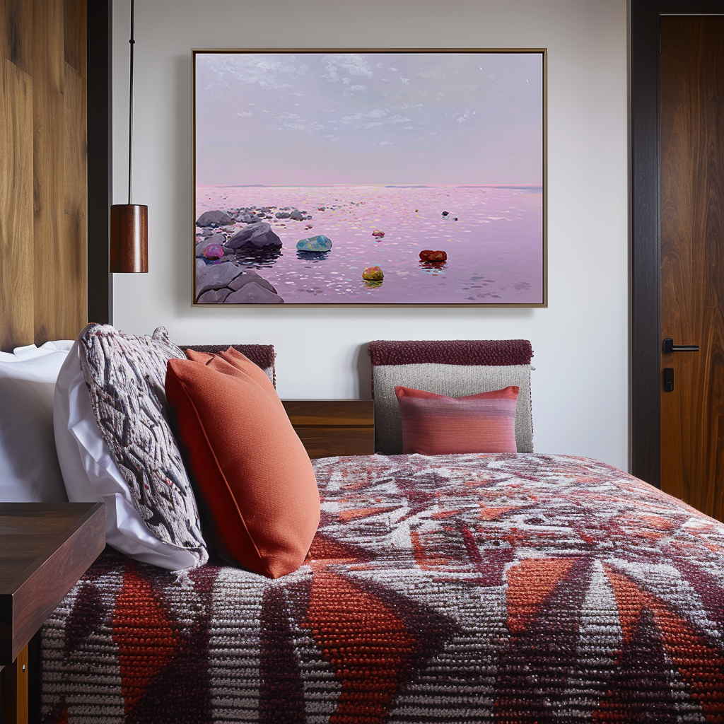 Pastel Horizon – Abstract Painting