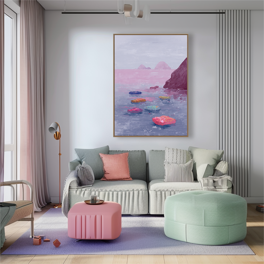 Echo Shore – Abstract Painting