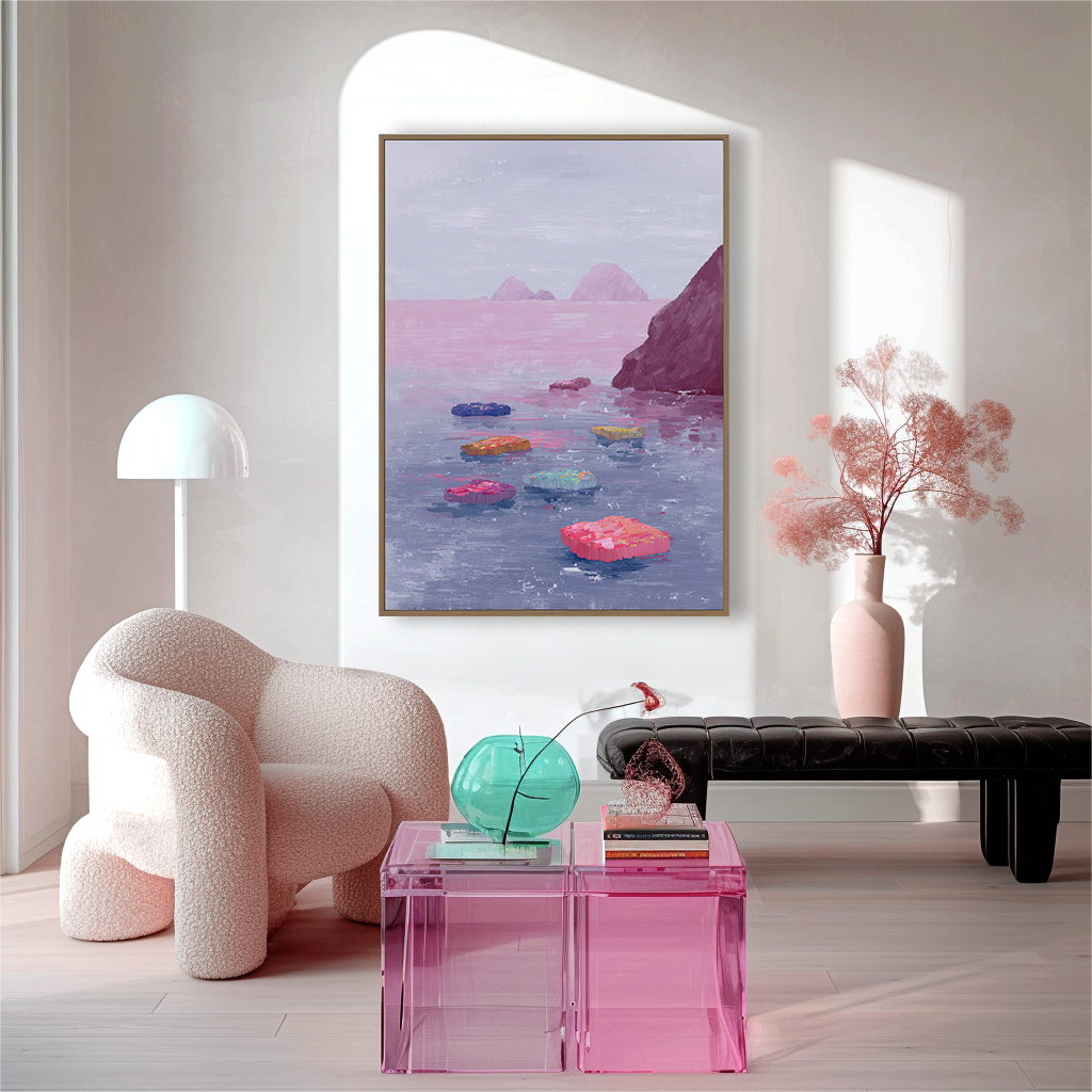 Echo Shore – Abstract Painting