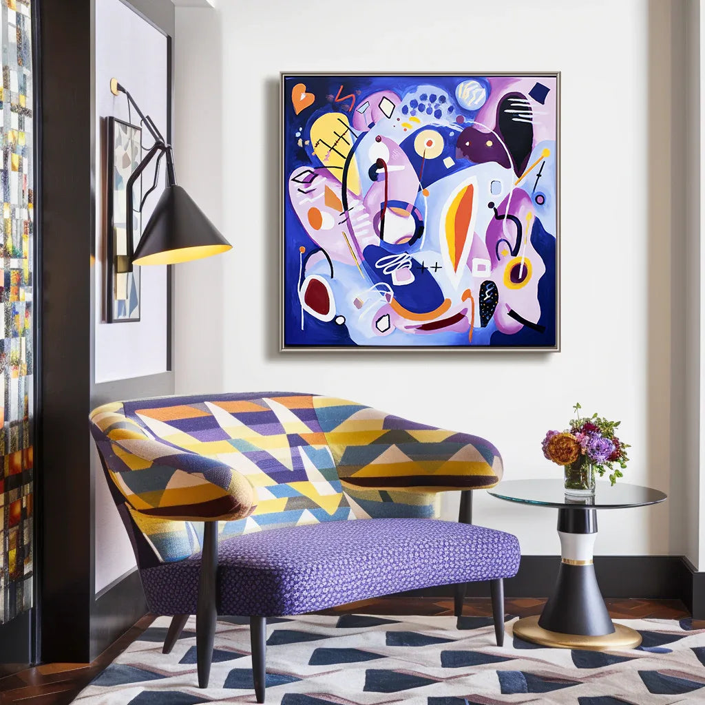 Artextured – Pop Mirage | Vibrant Abstract Pop Art Oil Painting - artextured