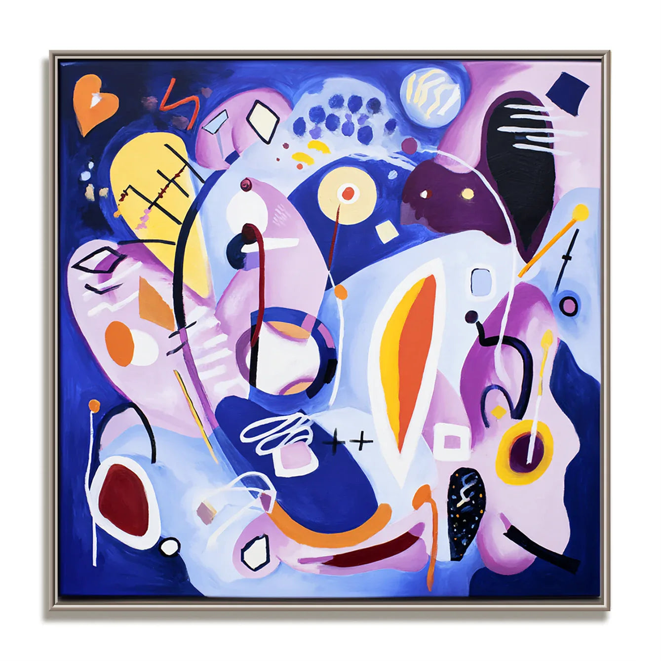 Artextured – Pop Mirage | Vibrant Abstract Pop Art Oil Painting - artextured