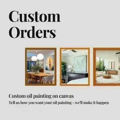 Custom Oil Painting Portraits from Your Photos - Family & Pets#1