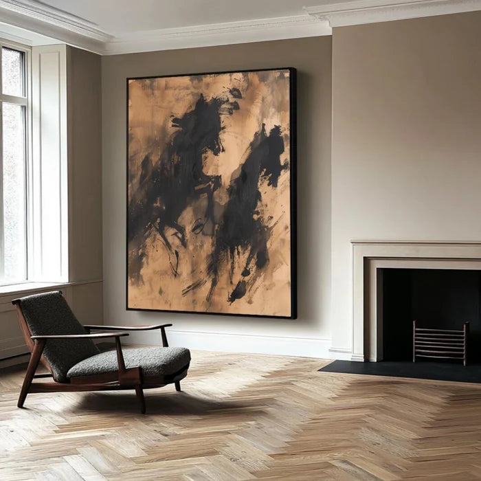 Galloping Spirit – Abstract Horse Canvas Art#AB0519031