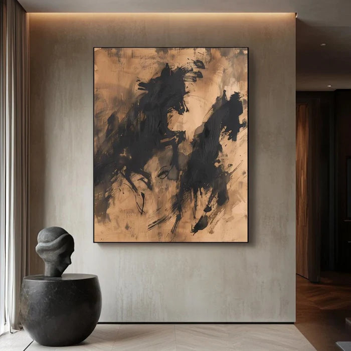 Galloping Spirit – Abstract Horse Canvas Art#AB0519031