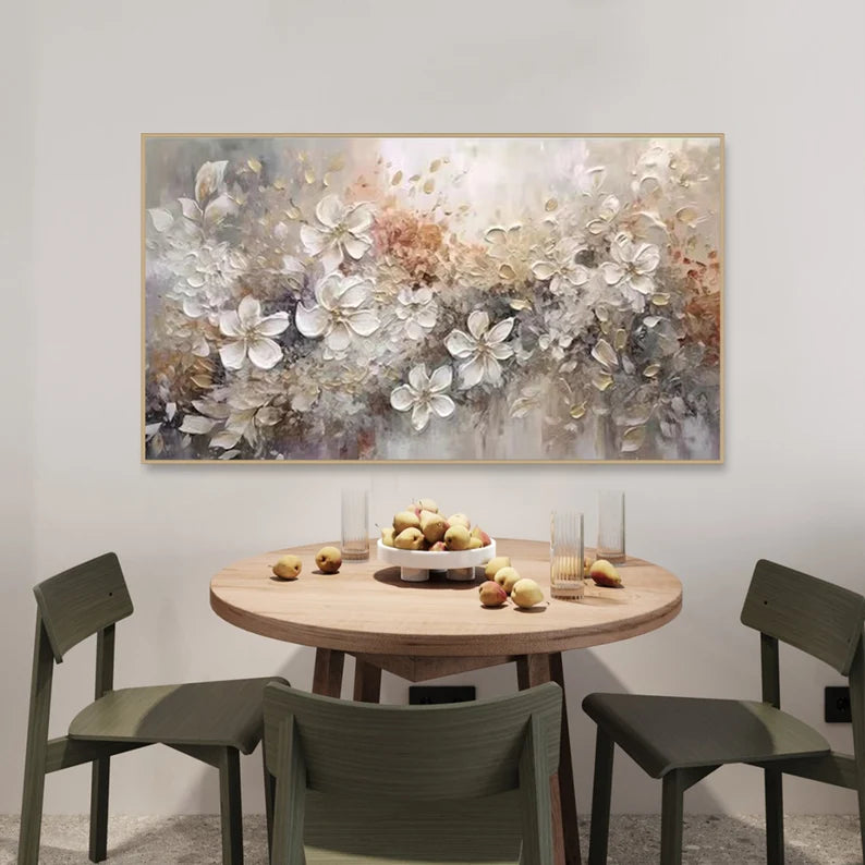 Elegant Bloom Symphony Canvas
