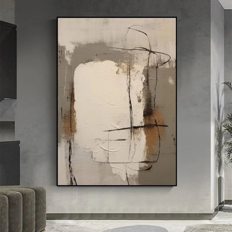 Abstract Whisper Canvas Art
