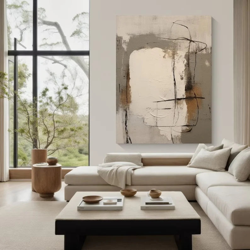 Abstract Whisper Canvas Art