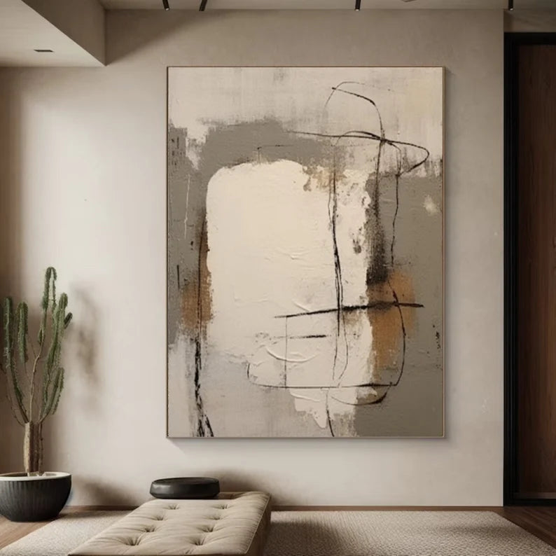 Abstract Whisper Canvas Art