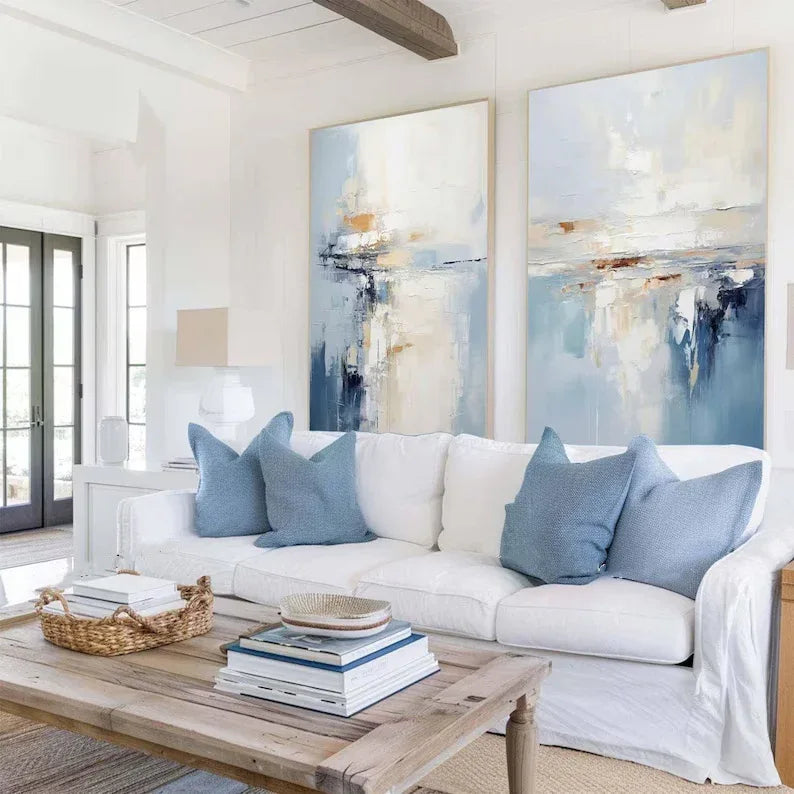 Tranquil Reflections Wall Art SET OF 2 - artextured