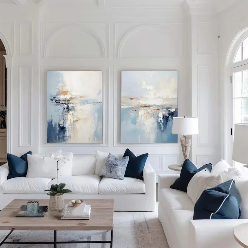 Tranquil Reflections Wall Art SET OF 2 - artextured