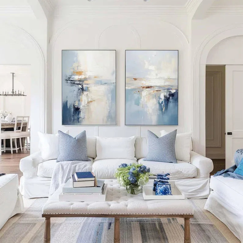 Tranquil Reflections Wall Art SET OF 2 - artextured