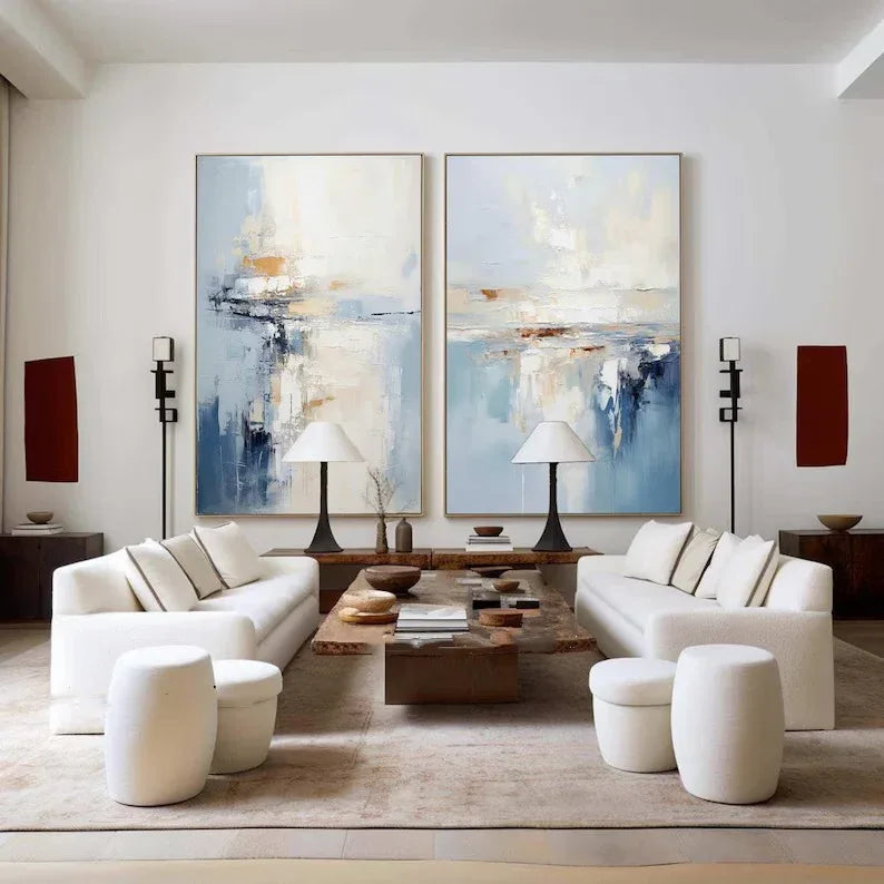 Tranquil Reflections Wall Art SET OF 2 - artextured