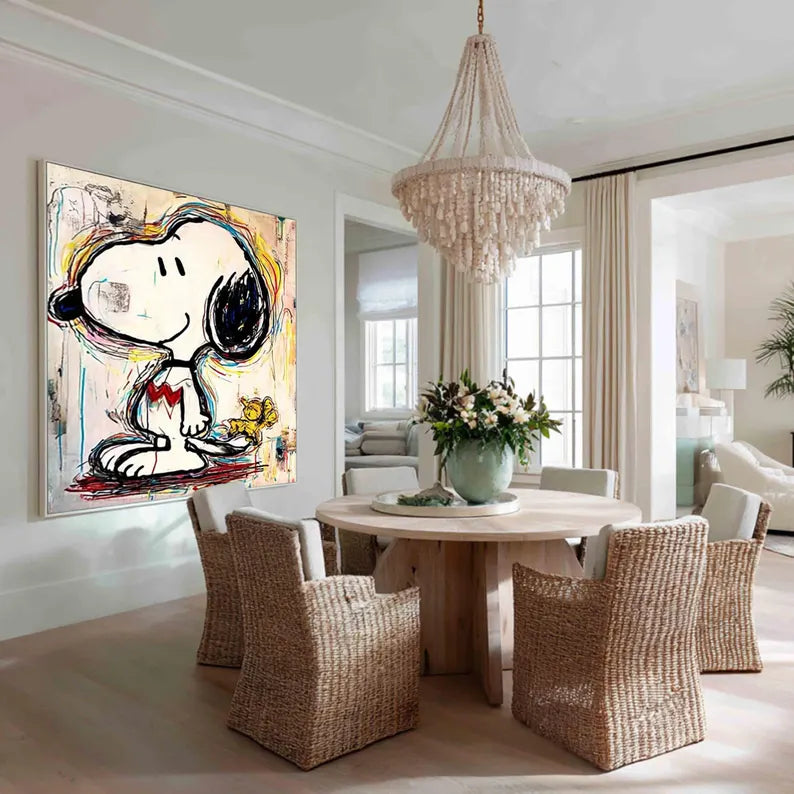 Snoopy Smile – Playful Canvas Art#AB0519028