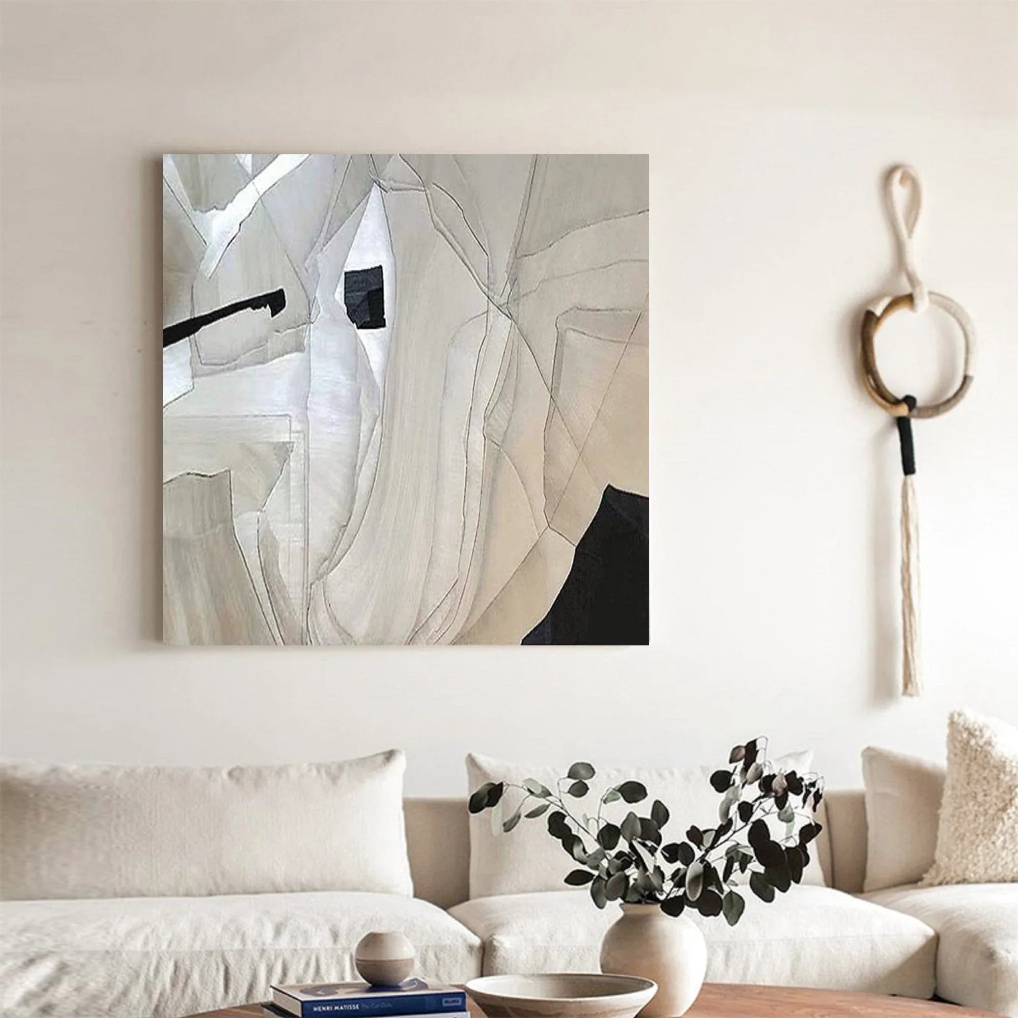 Fractured Light Geometry-Geometric Abstract Texture Wall Art for Home Decor - artextured