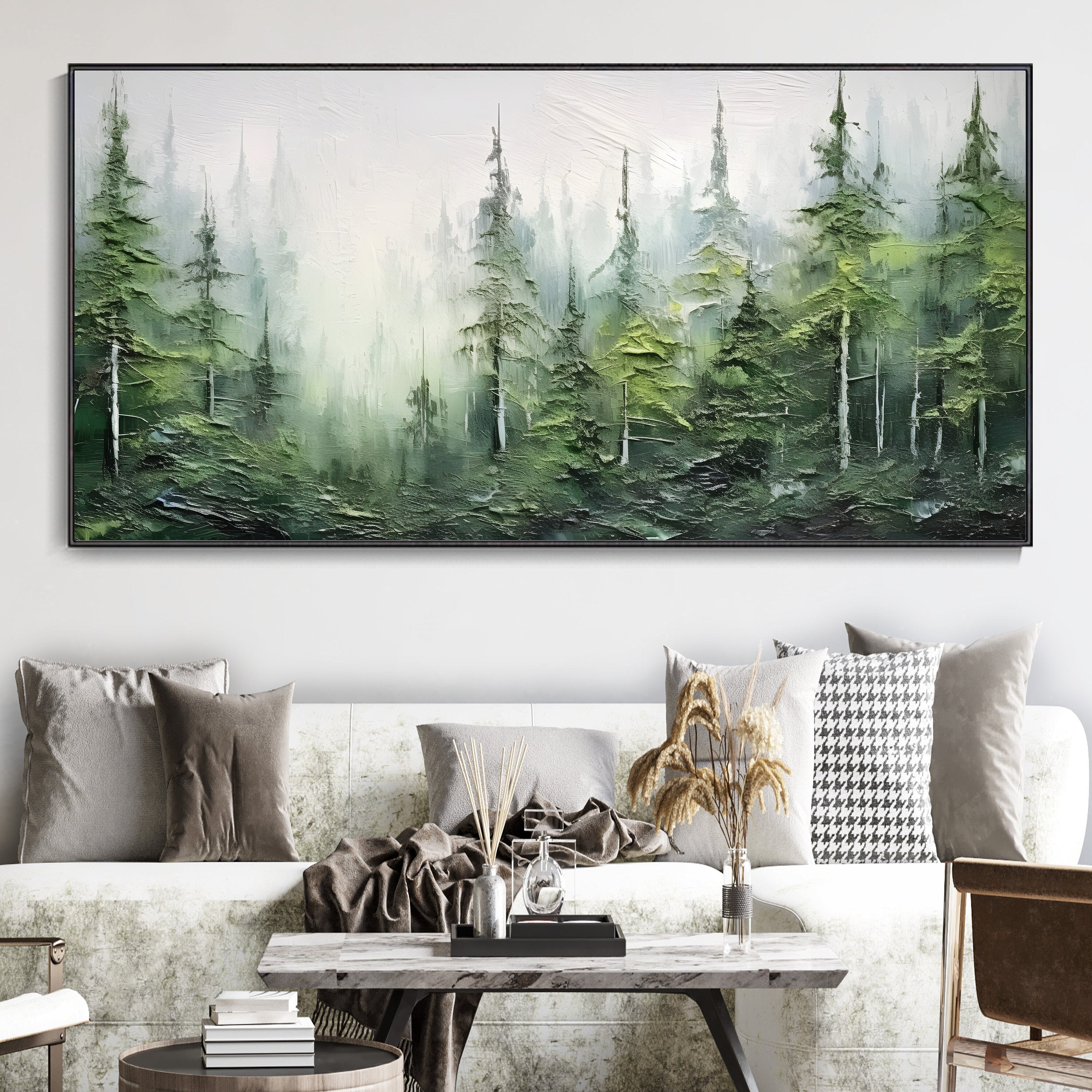 Misty Forest Serenity